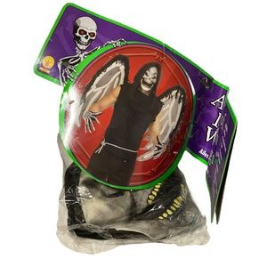 Angel of Death Mask Halloween Grim Reaper Skull Rubie’s Face Cover MASK ONLY